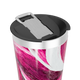 Copo Térmico - Estampa Rosa Abstrata