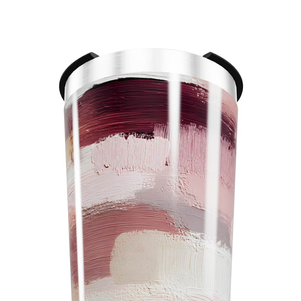 Copo Térmico - Estampa Abstrata Colorida