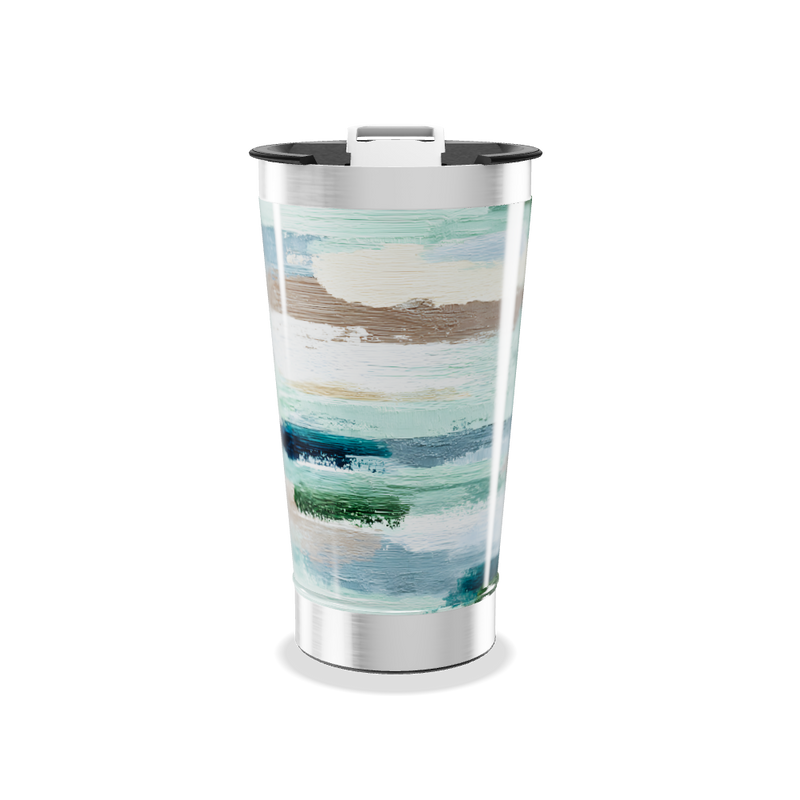 Copo Térmico - Estampa Aquarela