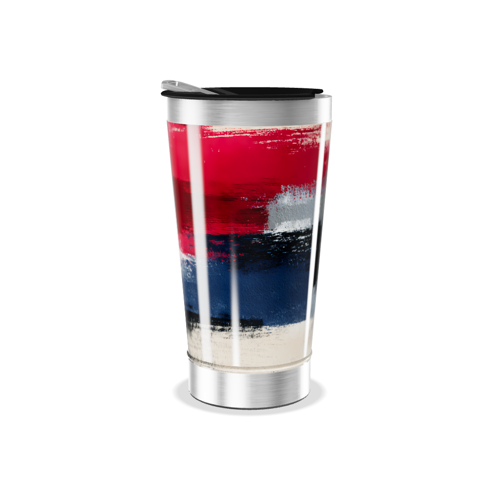 Copo Térmico - Estampa Colorida Aço Inox