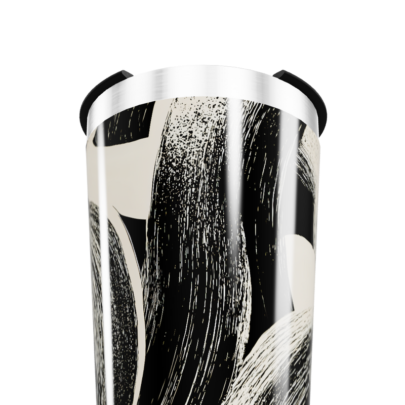 Copo Térmico - Estampa Preto e Branco