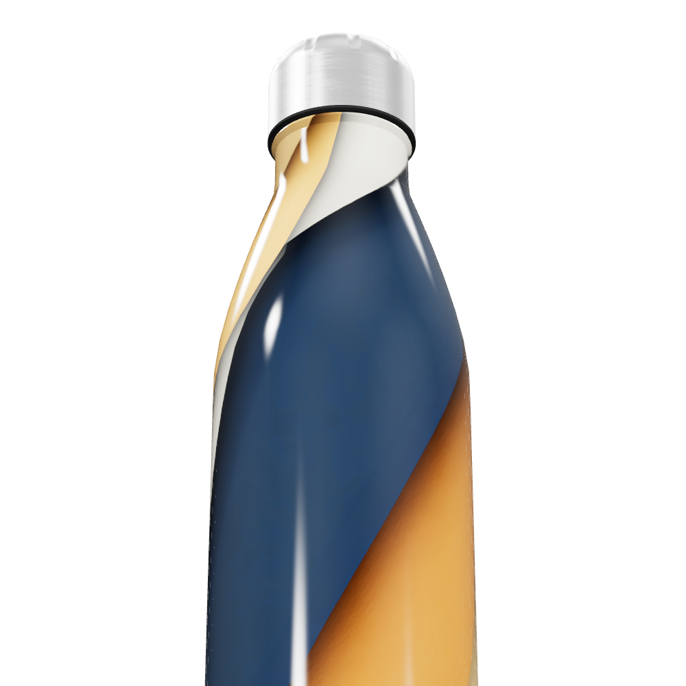 Garrafa Inox - Estampa Colorida Abstrata