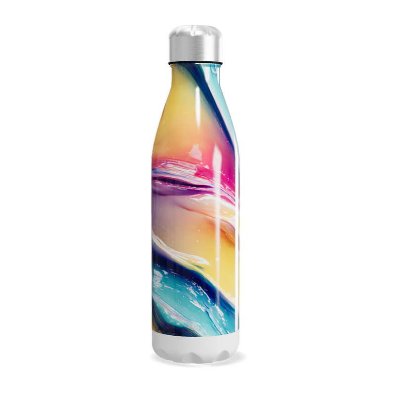 Garrafa Inox - Colorida Abstrata 750ml