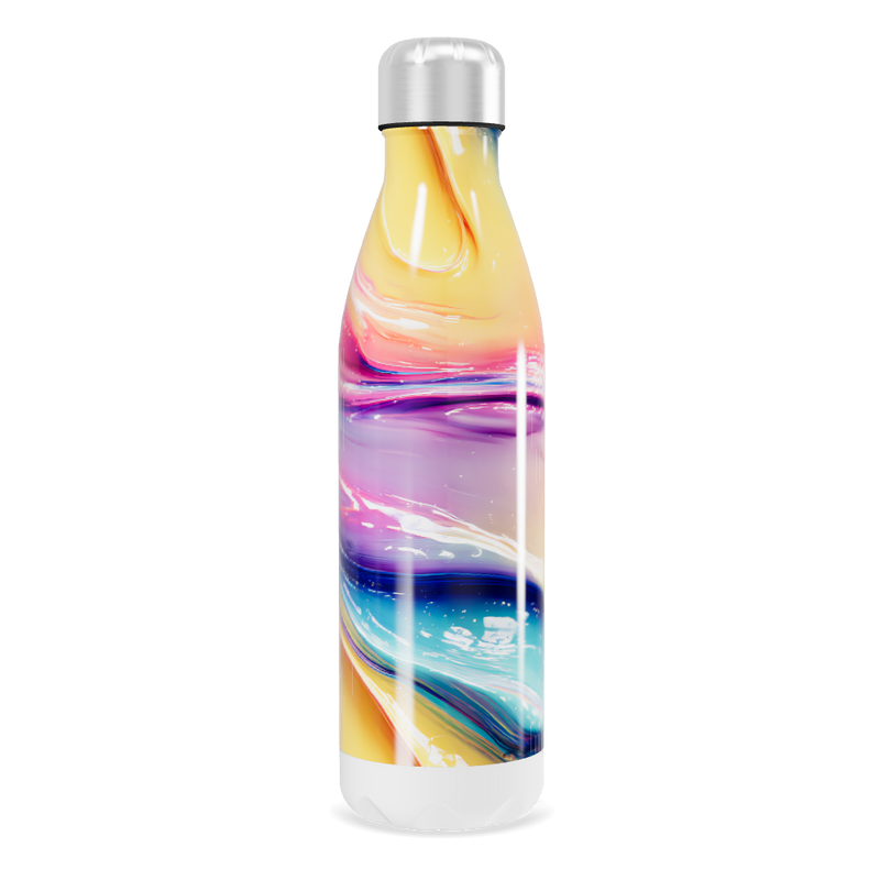 Garrafa Inox - Colorida Abstrata 750ml