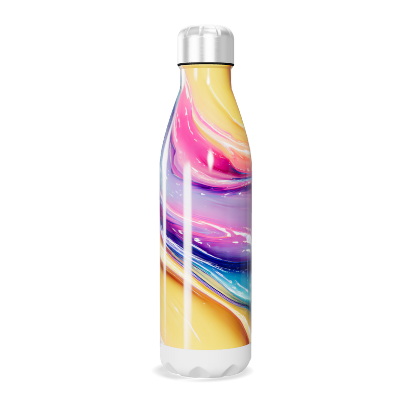 Garrafa Inox - Colorida Abstrata 750ml
