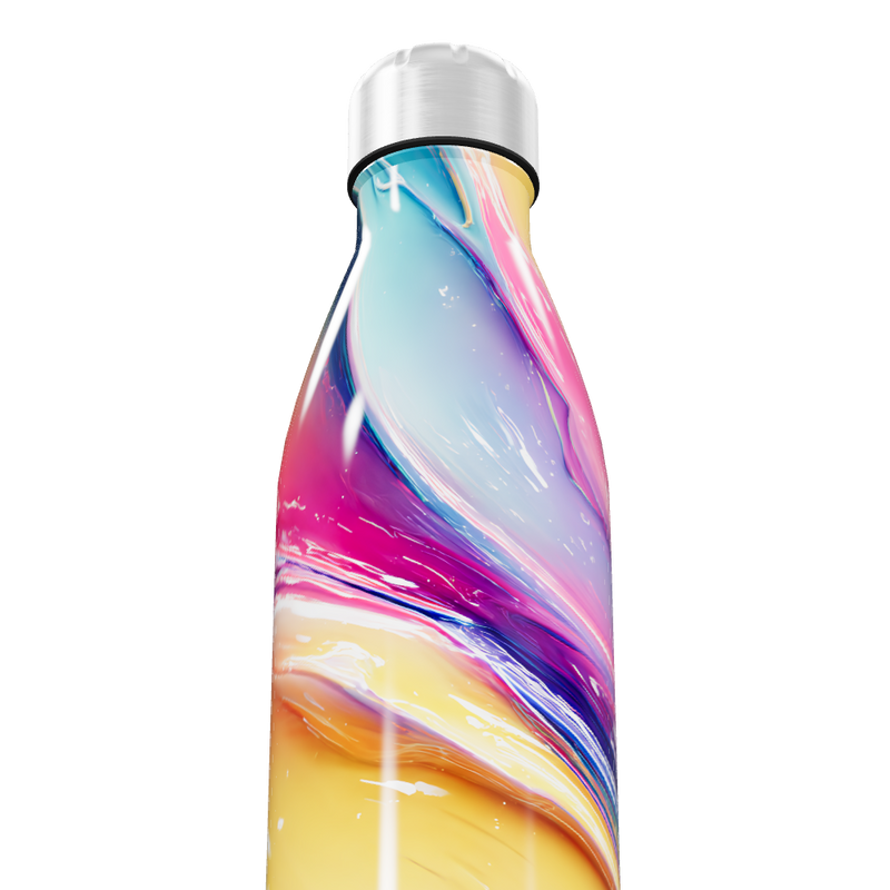 Garrafa Inox - Colorida Abstrata 750ml