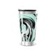Copo Térmico - Design Abstrato Verde