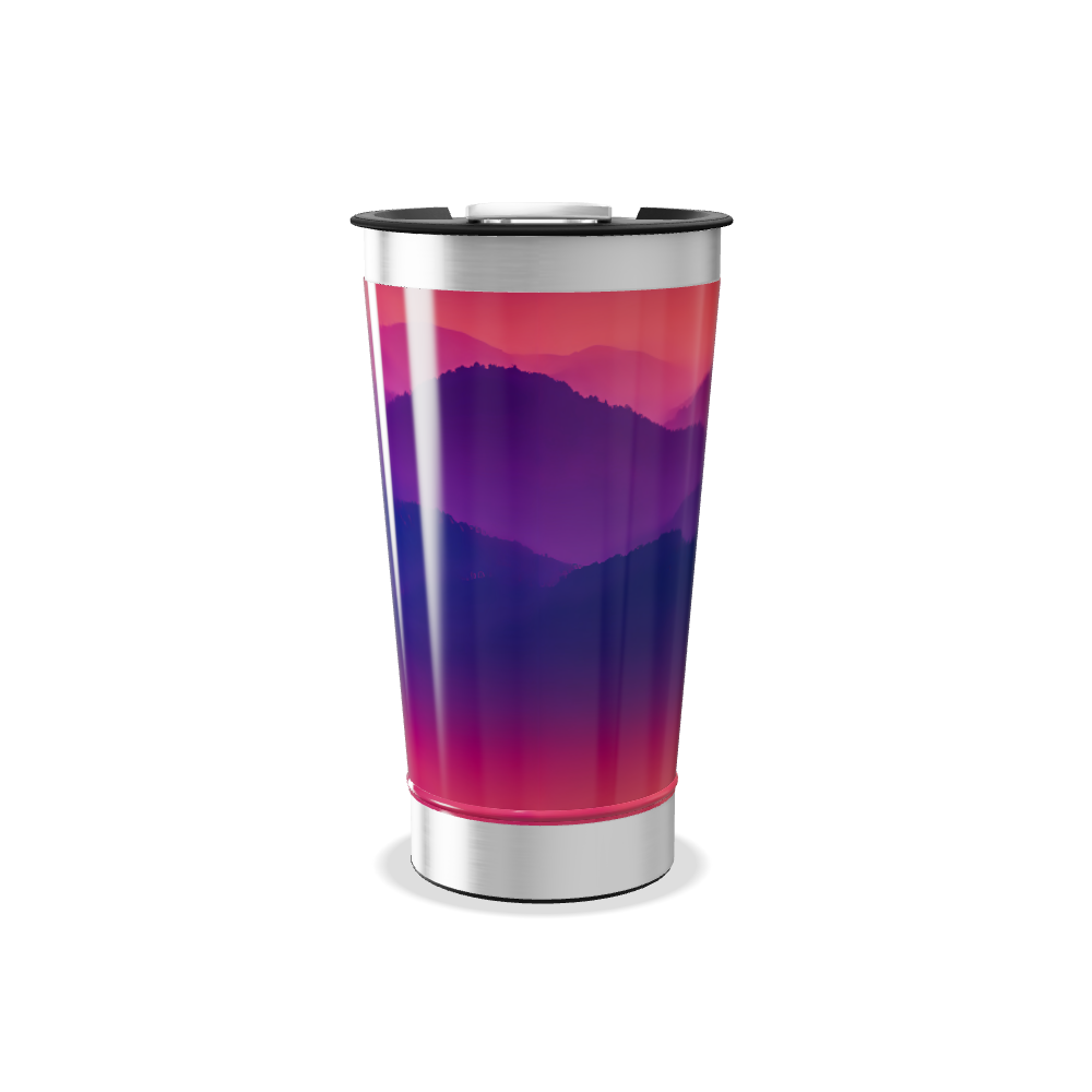 Copo Térmico - Estampa Colorida Aço Inox