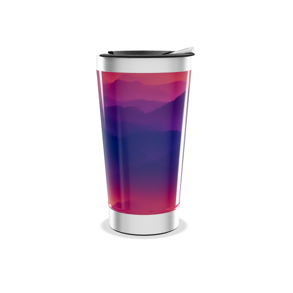 Copo Térmico - Estampa Colorida Aço Inox