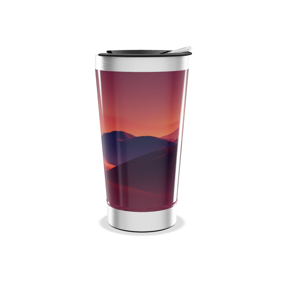 Copo Térmico - Paisagem Colorida