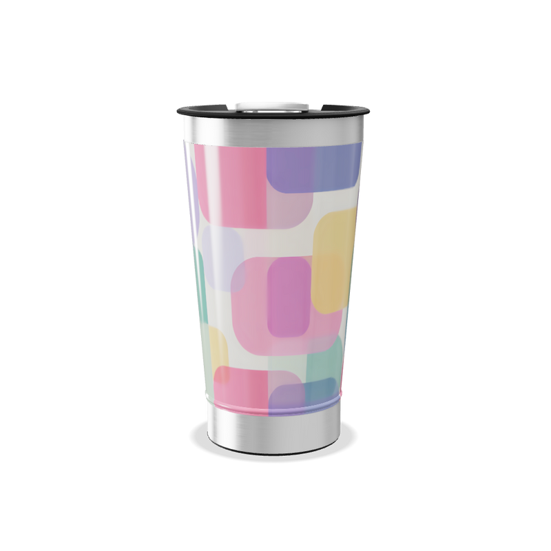 Copo Térmico - Estampado Multicolorido