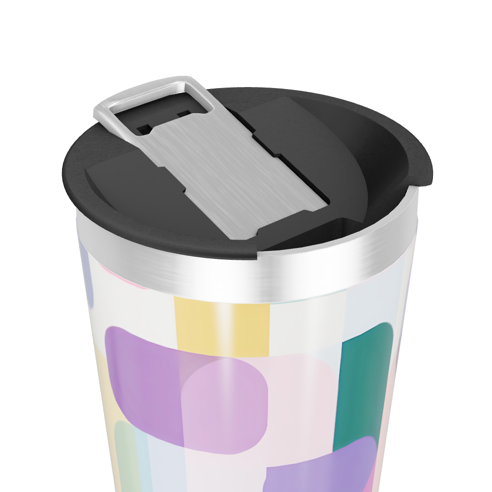 Copo Térmico - Estampado Multicolorido