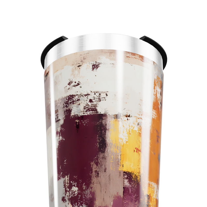 Copo Térmico - Estampa Abstrata Colorida