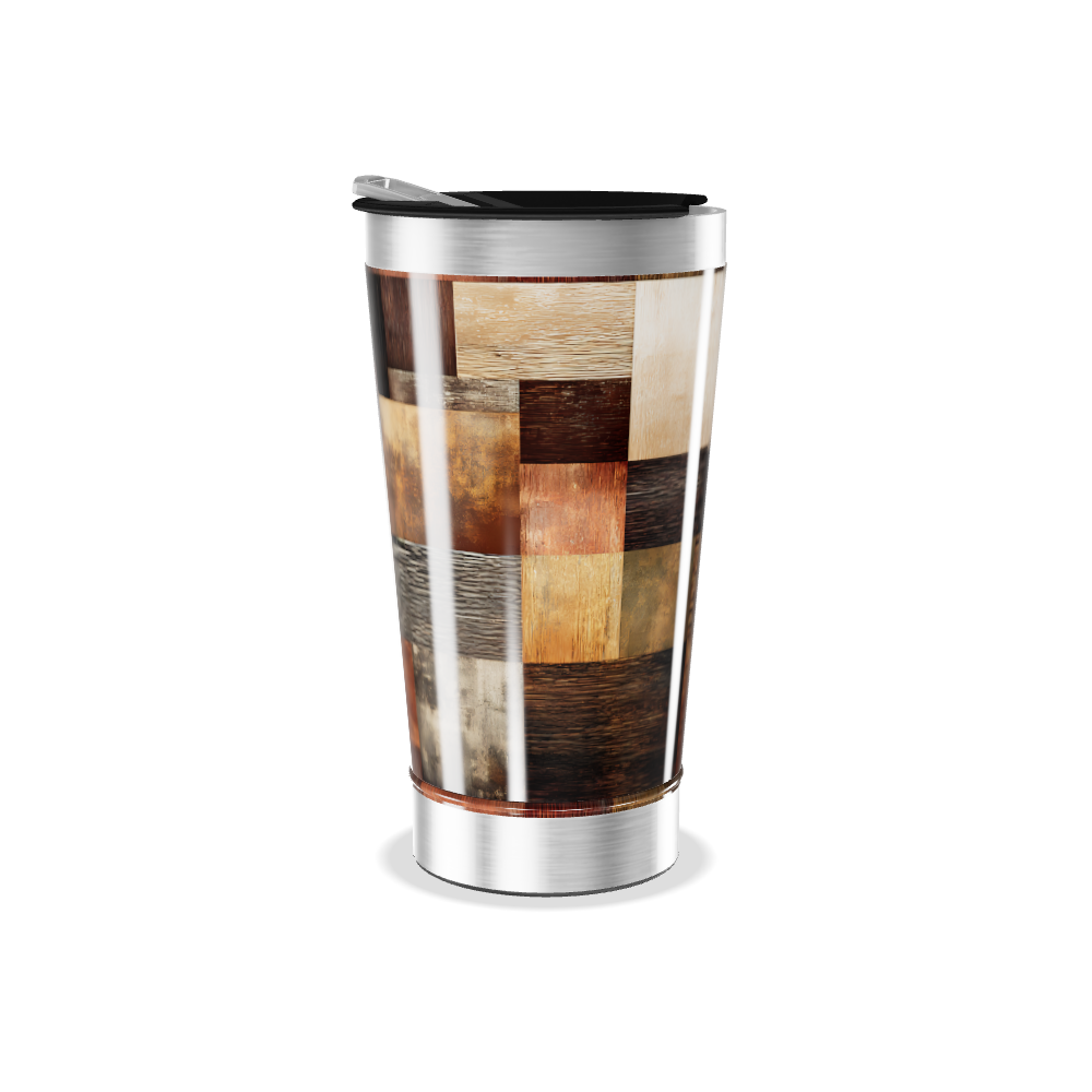 Copo Térmico - Estampa Geométrica Colorida