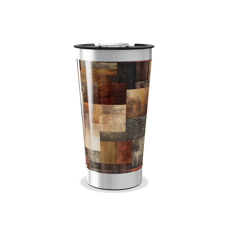 Copo Térmico - Estampa Geométrica Colorida