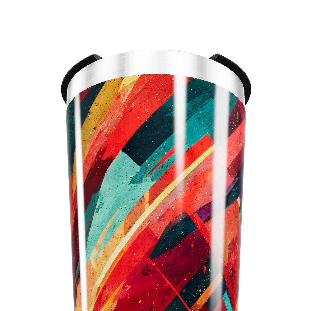 Copo Térmico - Estampa Colorida Aço Inox