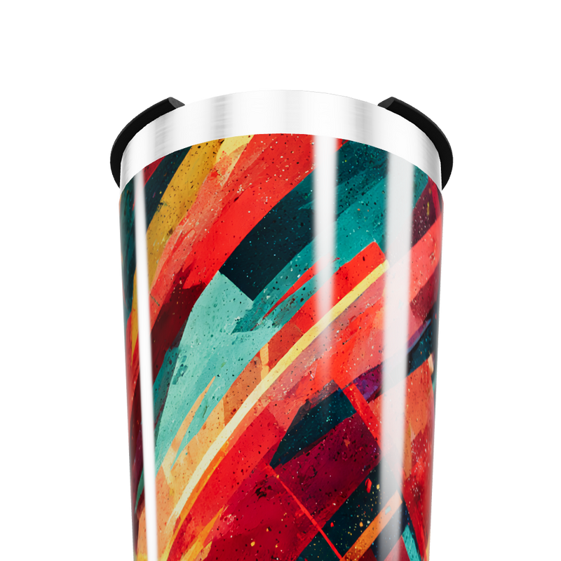 Copo Térmico - Estampa Colorida Aço Inox