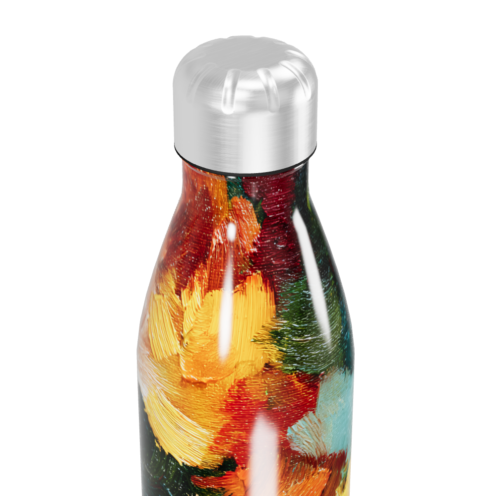 Garrafa Inox - Estampa Colorida 500ml