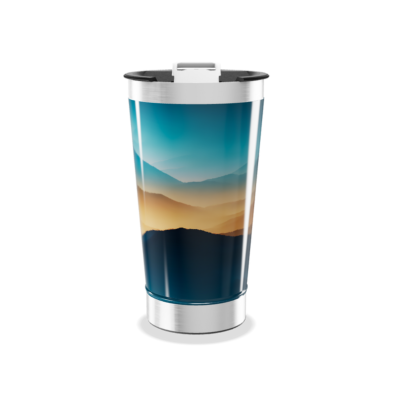 Copo Térmico - Paisagem Montanhosa