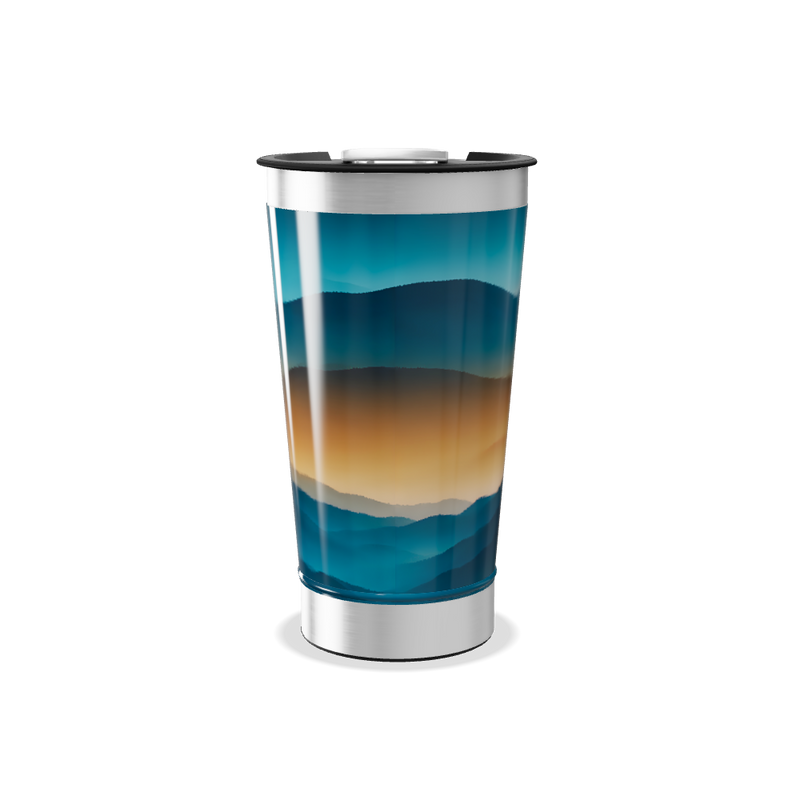 Copo Térmico - Paisagem Montanhosa