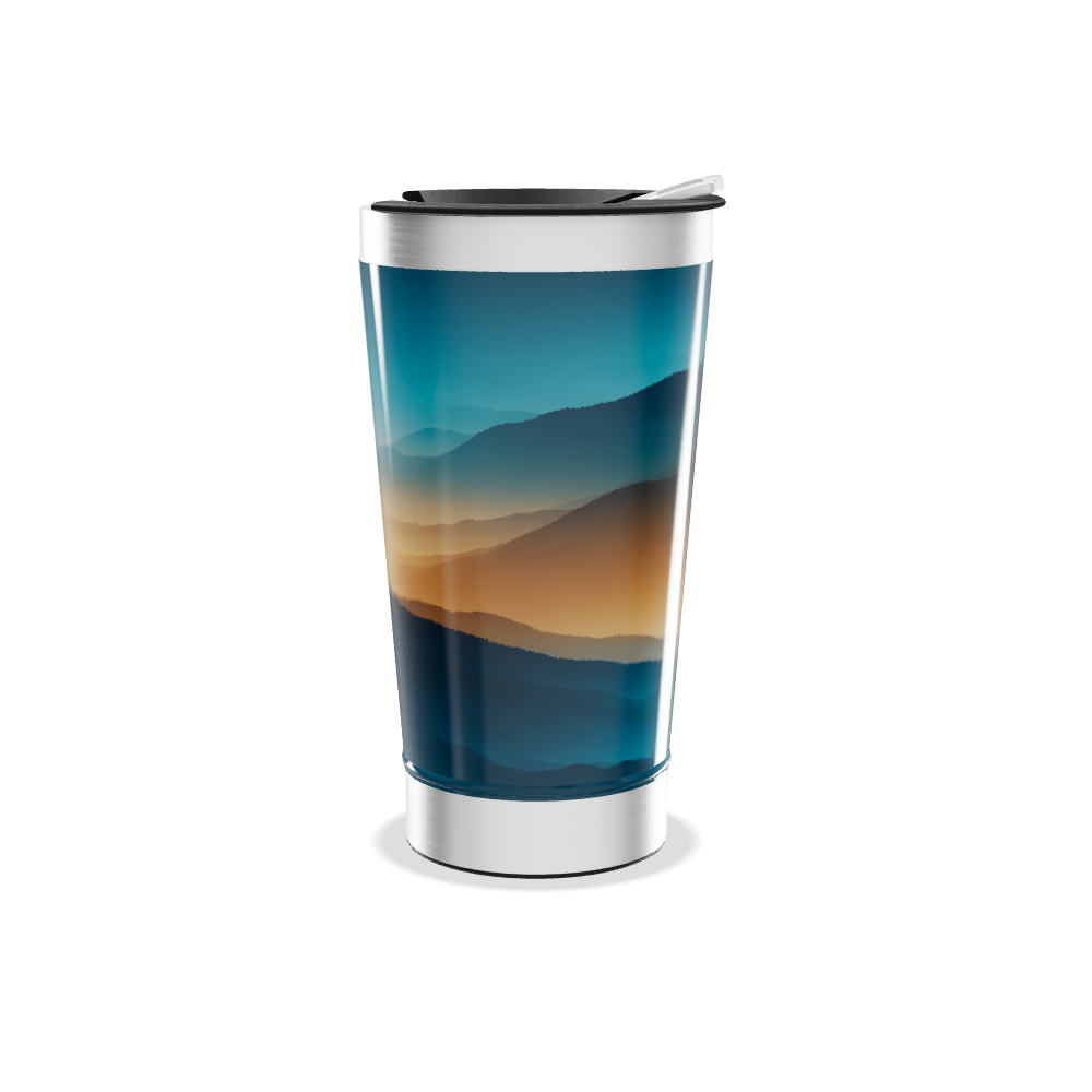 Copo Térmico - Paisagem Montanhosa