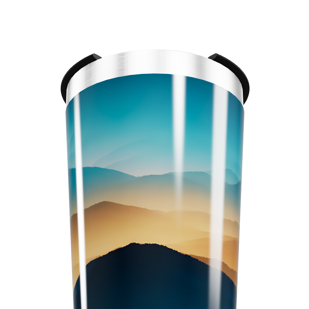 Copo Térmico - Paisagem Montanhosa