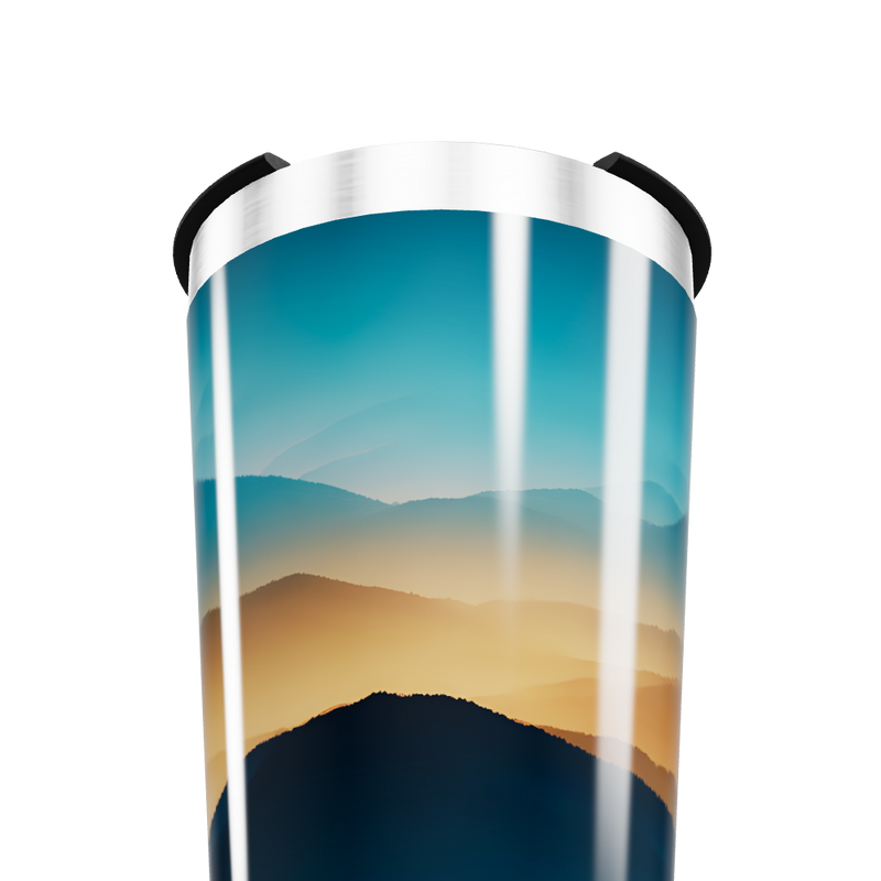 Copo Térmico - Paisagem Montanhosa