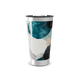 Copo Térmico - Estampa Abstrata Azul