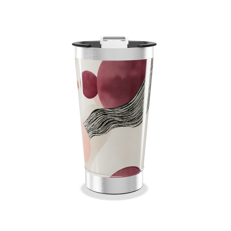 Copo Térmico - Estampa Abstrata