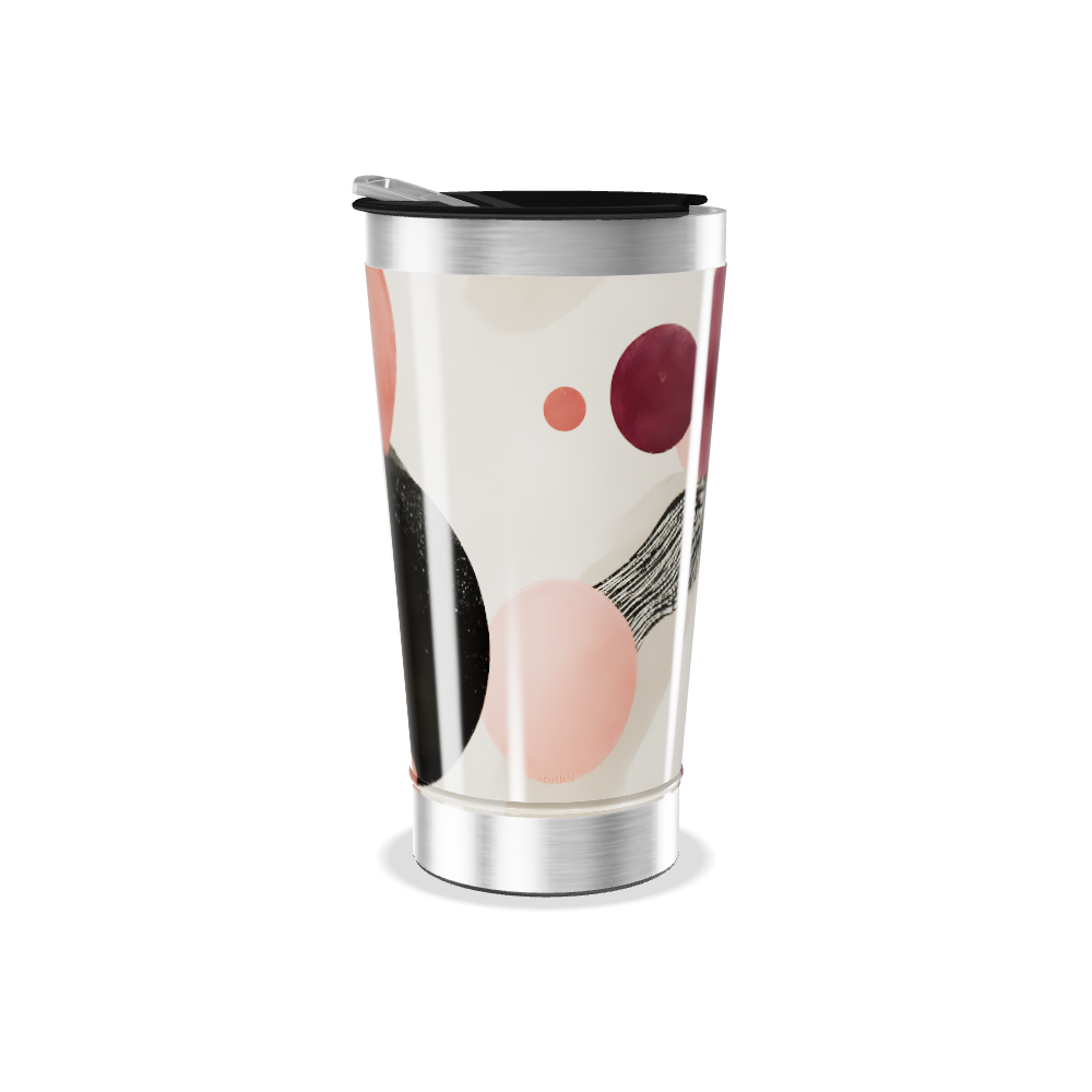 Copo Térmico - Estampa Abstrata