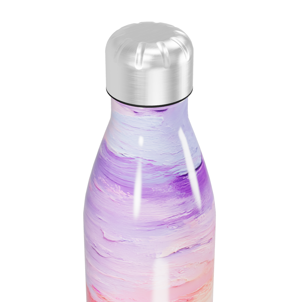 Garrafa Inox - Estampa Colorida Pastel