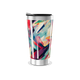 Copo Térmico - Estampa Colorida Abstrata