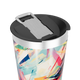 Copo Térmico - Estampa Colorida Abstrata