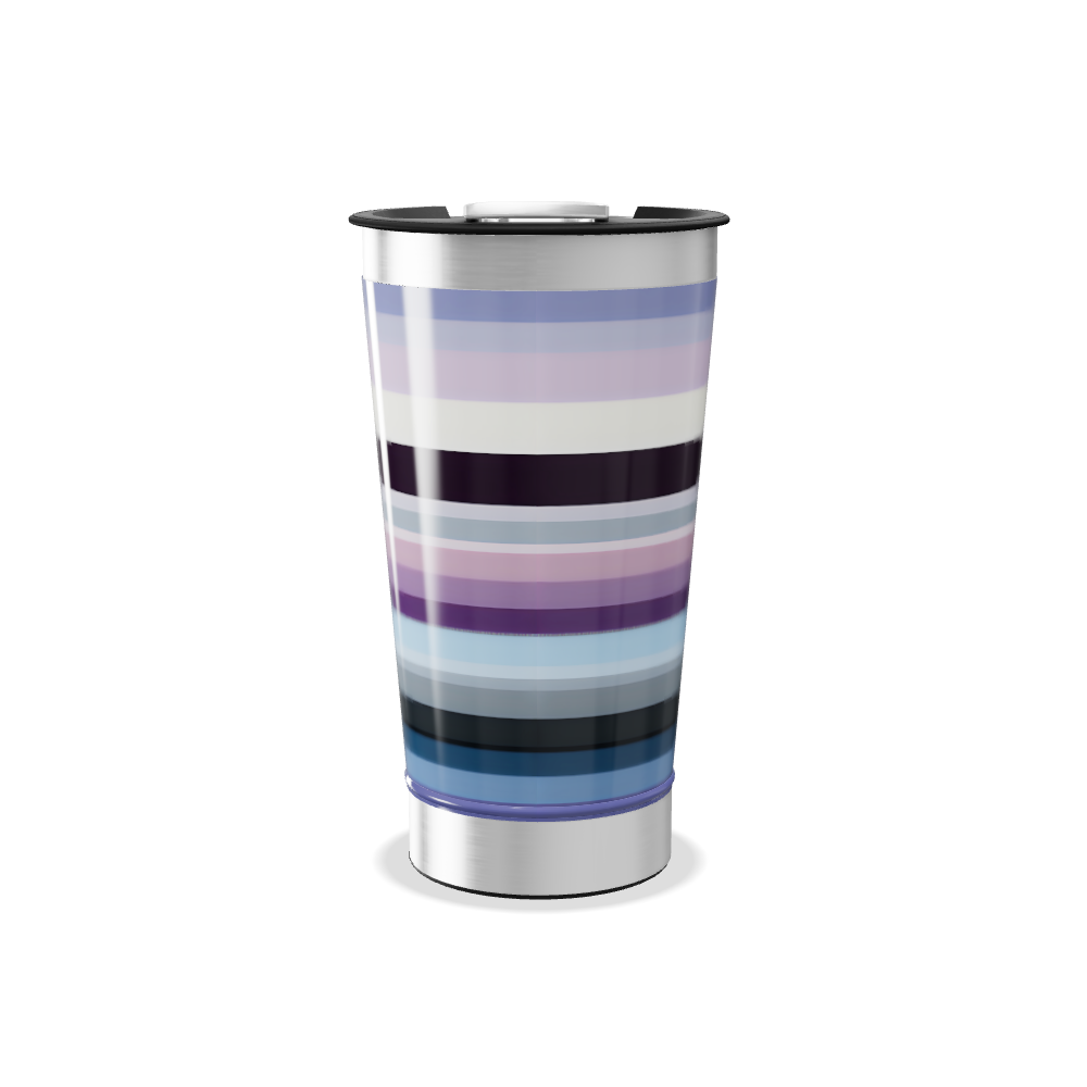 Copo Térmico - Listras Coloridas