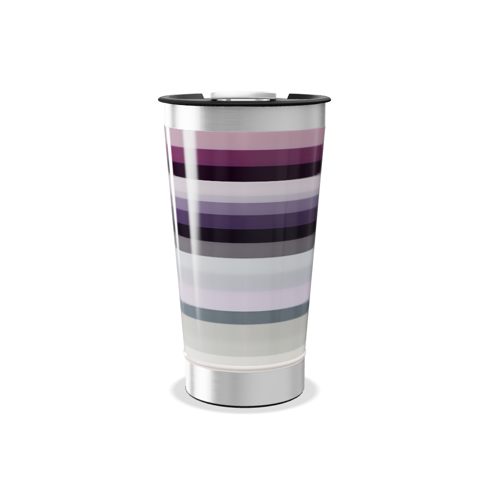 Copo Térmico - Listras Multicoloridas