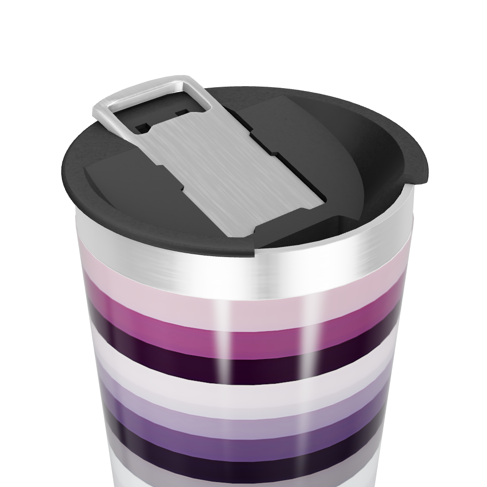 Copo Térmico - Listras Multicoloridas