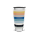 Copo Térmico - Listras Coloridas Aço Inox