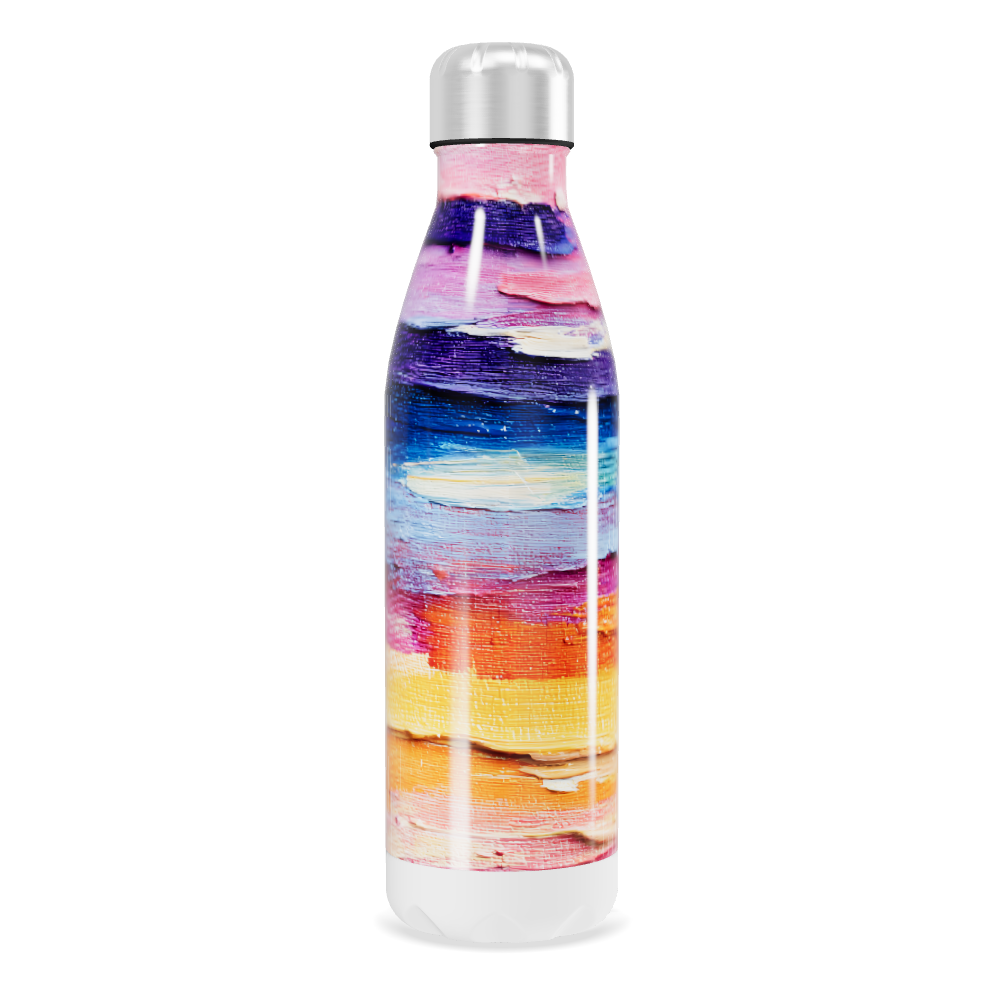 Garrafa Inox - Estampa Colorida 500ml