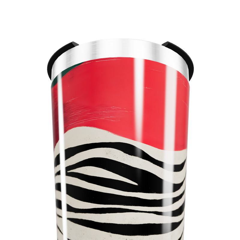 Copo Térmico - Estampa Zebra Colorida