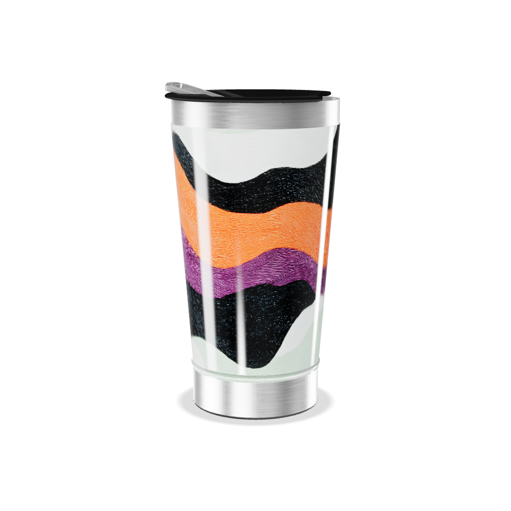 Copo Térmico - Estampado Multicolorido