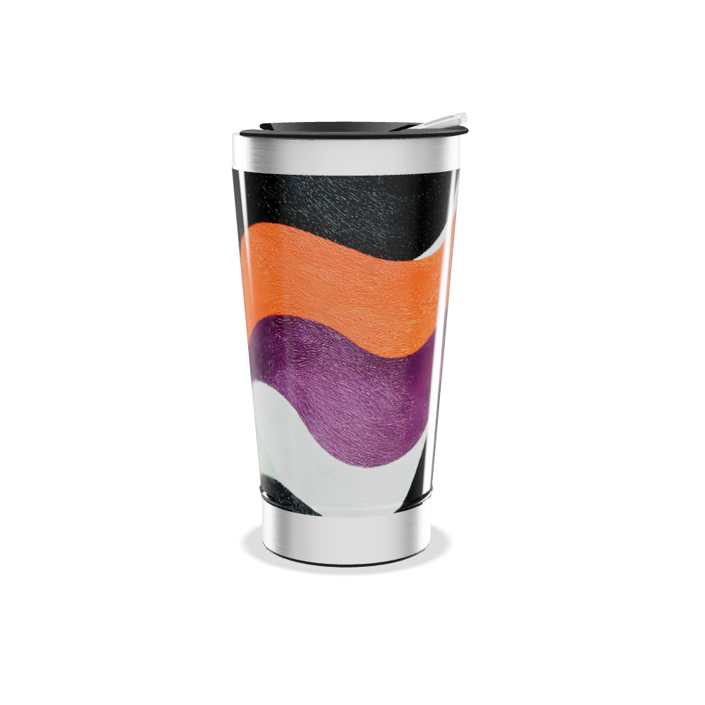 Copo Térmico - Estampado Multicolorido