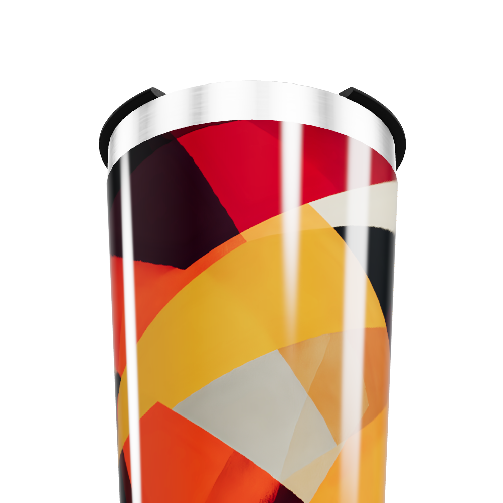 Copo Térmico - Estampa Geométrica Colorida