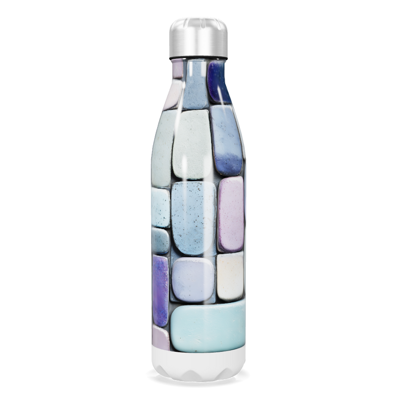 Garrafa Inox Estampada Colorida 750ml