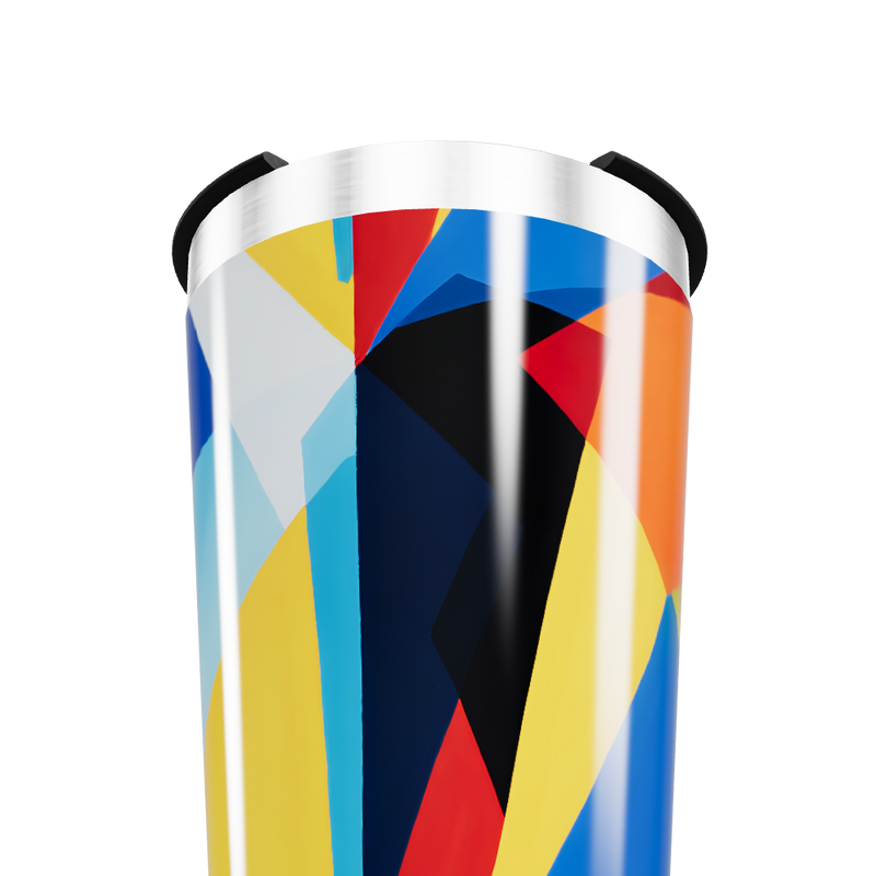 Copo Térmico - Estampa Geométrica Colorida