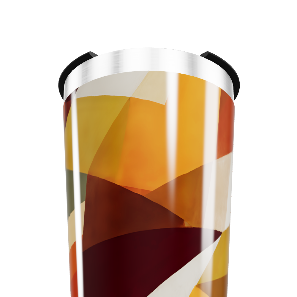 Copo Térmico - Estampa Geométrica Colorida