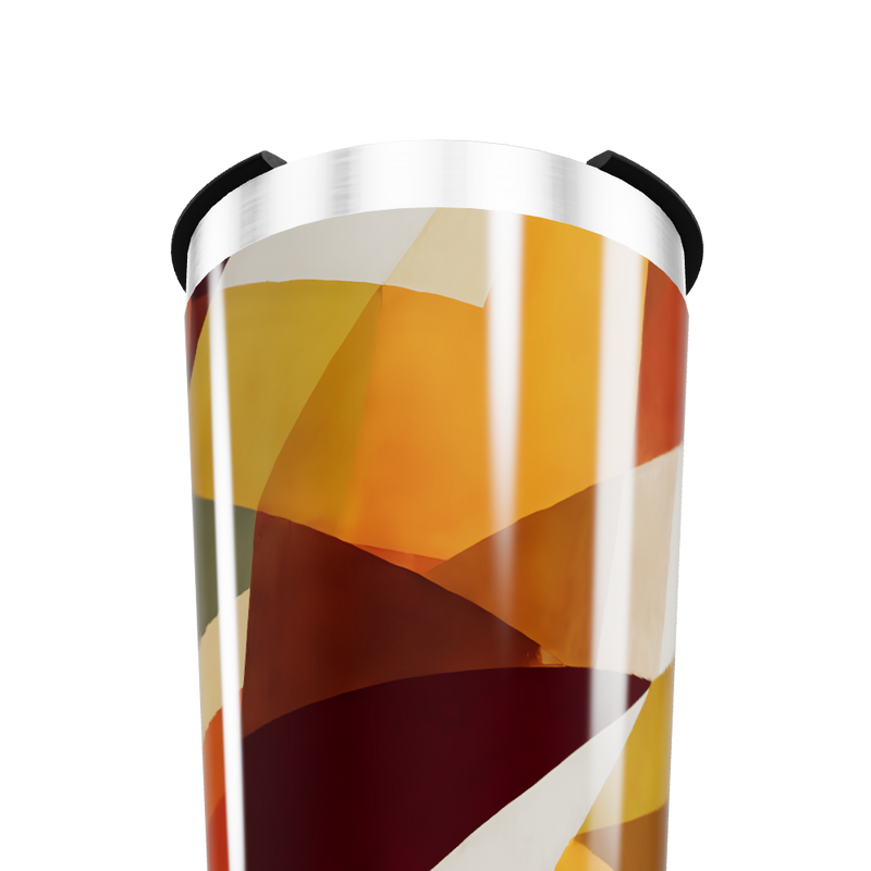 Copo Térmico - Estampa Geométrica Colorida