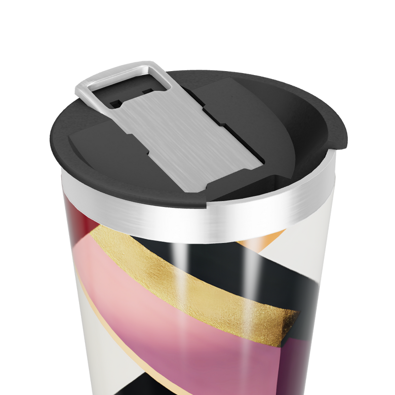 Copo Térmico - Abstrato Multicolorido Aço