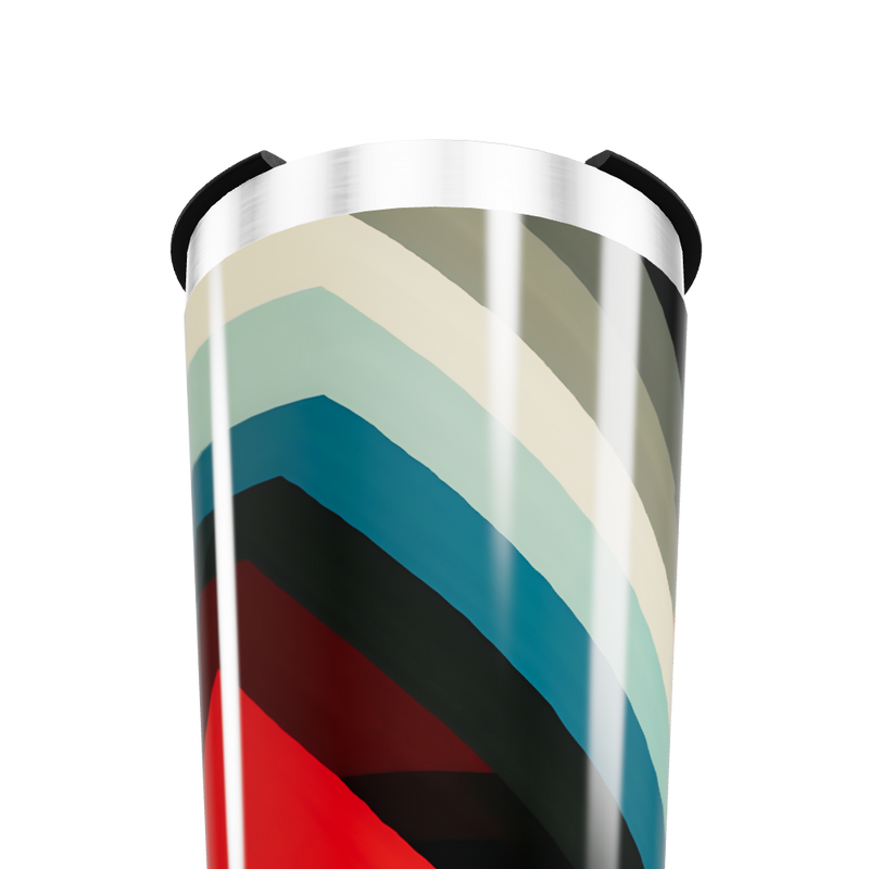 Copo Térmico - Estampa Geométrica Colorida