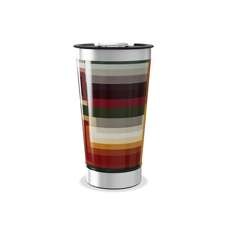 Copo Térmico - Estampa Geométrica Colorida