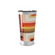 Copo Térmico - Listras Coloridas Aço Inox